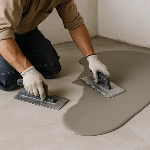 Préparation des sols et murs avant pose de carrelage à Metz